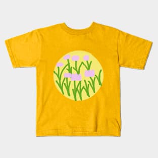 minimalist oil painting Kids T-Shirt